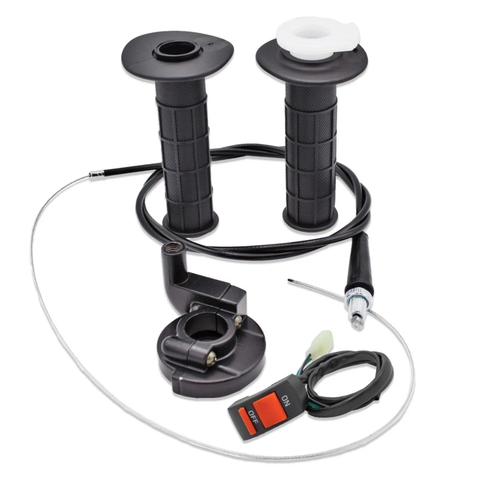 Throttle Grip Cable Assembly With On Off Switch For Baja Mb165 Mb200
