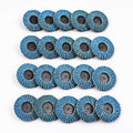 20x 2in 40 Grit Quick Change Zirconia Flap Discs by Unbranded