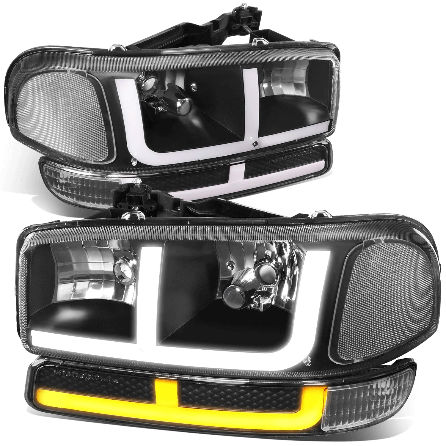 Fit 99-07 Sierra Yukon Switchback Led Drl Bumper | Built Supply Co