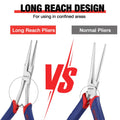 WORKPRO 7-Inch Long Reach Needle Nose Pliers by WORKPRO