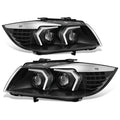 Fit 05-08 Bmw 323i 4dr Sedan Black Clear Led | Built Supply Co