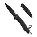 Mossy Oak Folding Pocket Knife D2 Blade Glass Breaker Rope Cutter