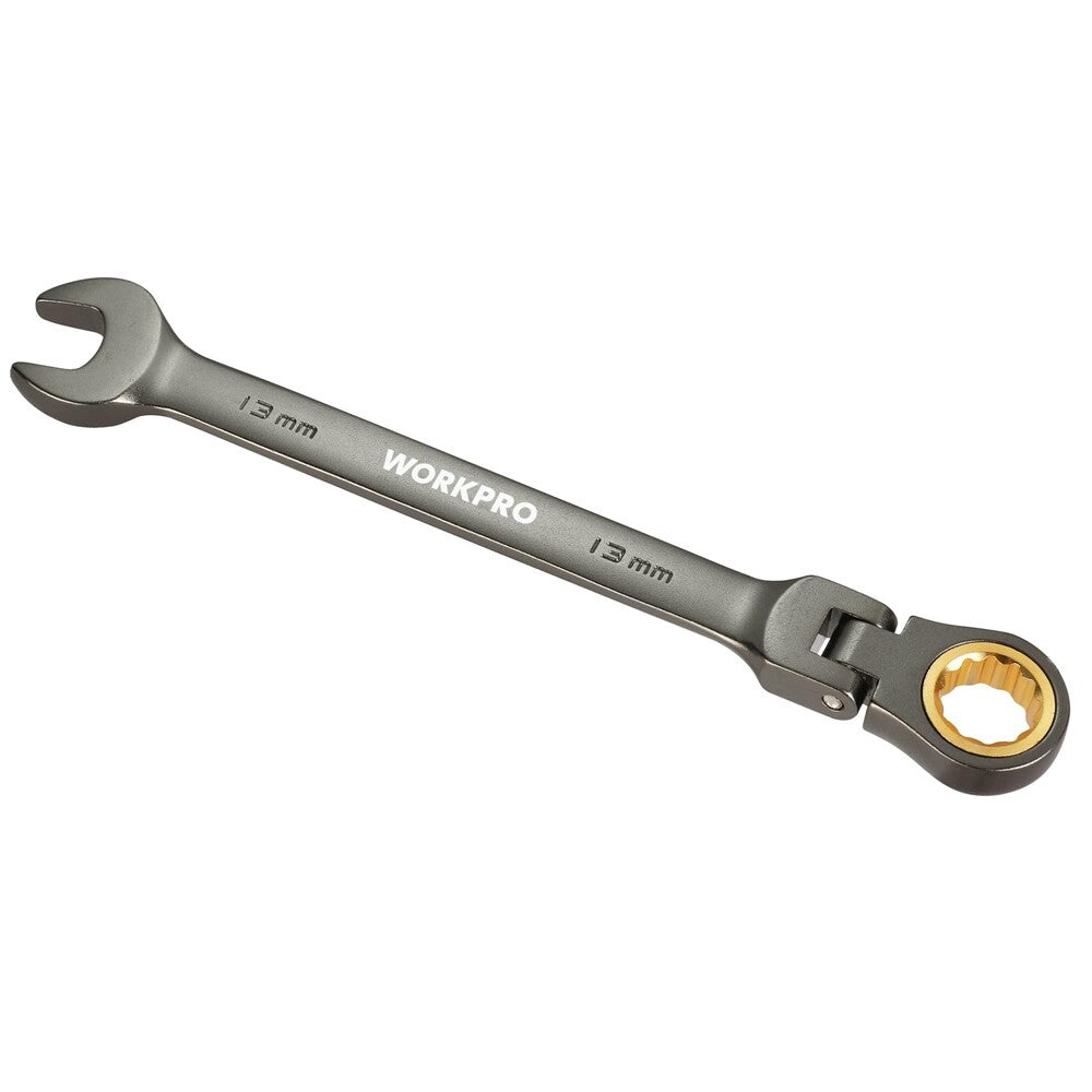 WORKPRO 13mm Flex-Head Ratcheting Wrench by WORKPRO