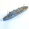 Diy 1/400 Husky Transport Ship 5 Landing Ships Paper Simulation Model