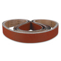 1-1/2" X 30" Inch 80 Grit Ceramic Pipe Sanding Belt Kit - 10 Pack