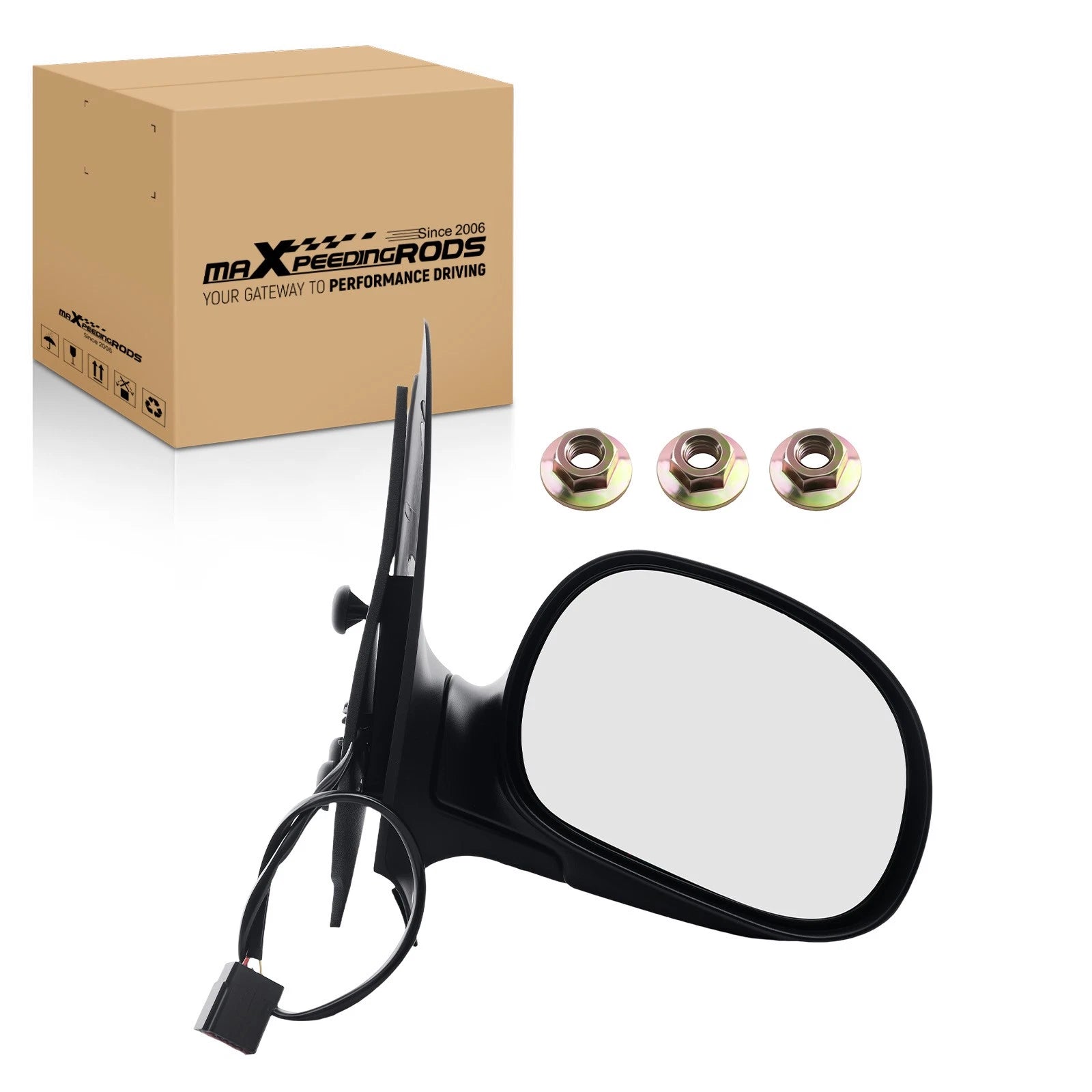 Right Rear View Mirror Paintable for Ford Expedition XLT 1998-2002 955003