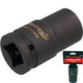 Neilsen 1" Drive Standard Deep Square Metric Single Imp