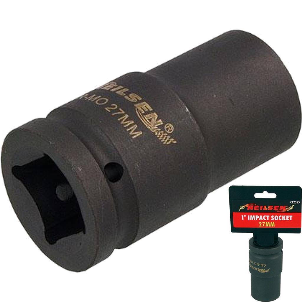 Neilsen 1" Drive Standard Deep Square Metric Single Imp