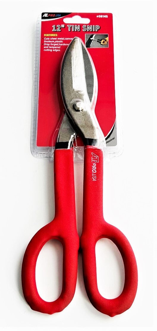 ATE Pro 12" Utility Tin Snips
