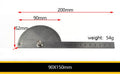 Stainless Steel Rotary Measuring Ruler: 180° Protractor Angle Finder Arm Measure