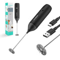 HAUSHOF Electric Milk Frother Handheld Foam Maker Whisk Mixer Stirrer