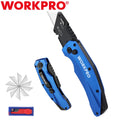 Workpro Folding Utility Knife Heavy Duty Quick | Built Supply Co