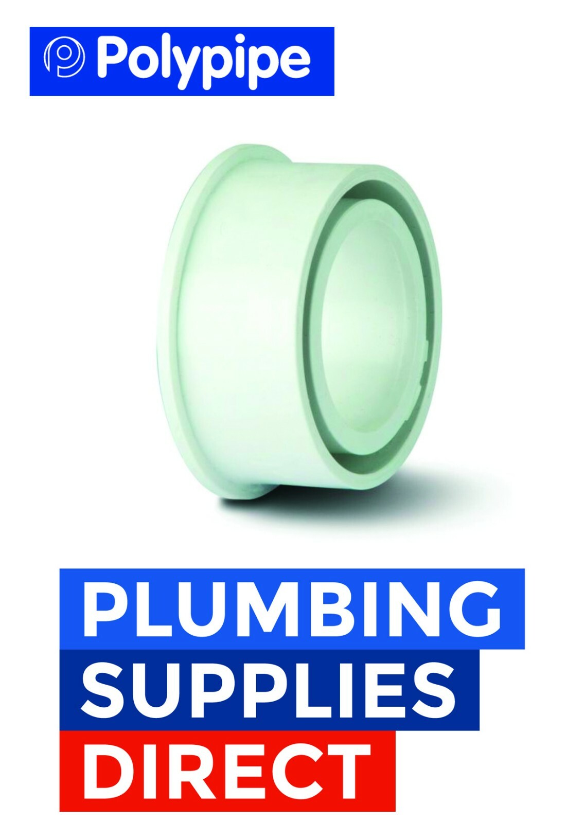 Polypipe Soil Solvent Boss Adaptor 32mm Waste Pipe