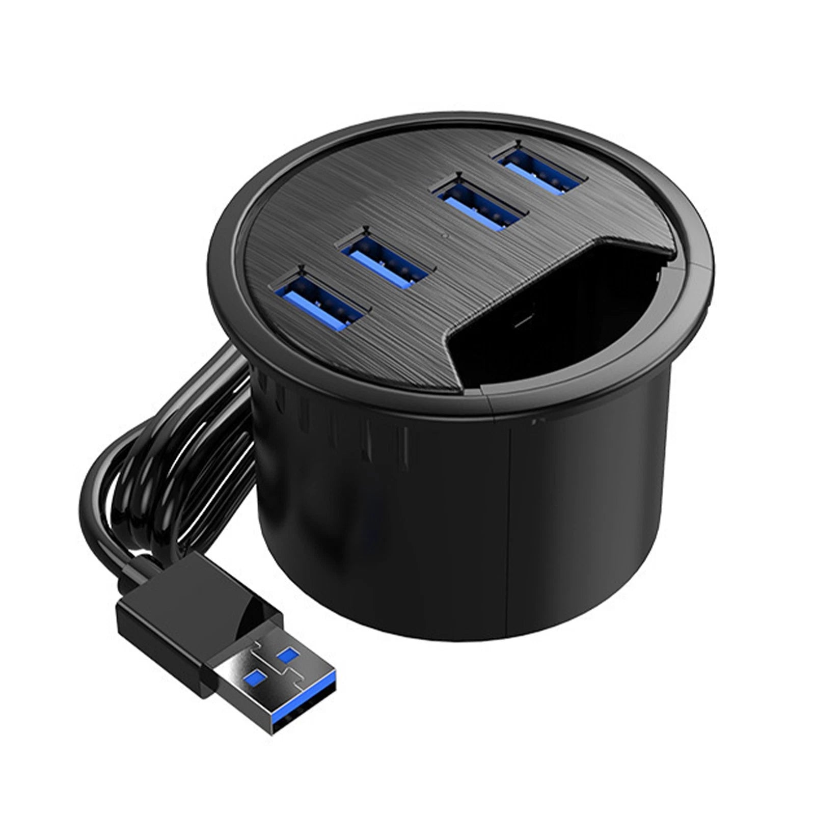 Orico Desk-4u 5gbps Usb Hub High Speed Multi-usb 3.0 Ports Desk Mount