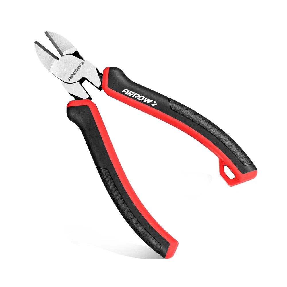Arrow 6" High Leverage Diagonal Plier High Carbon Steel Wire Cutter