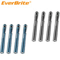 WORKPRO 4-Packs Gray/Blue LED Pen Light Set Pocket Pen Flashlight