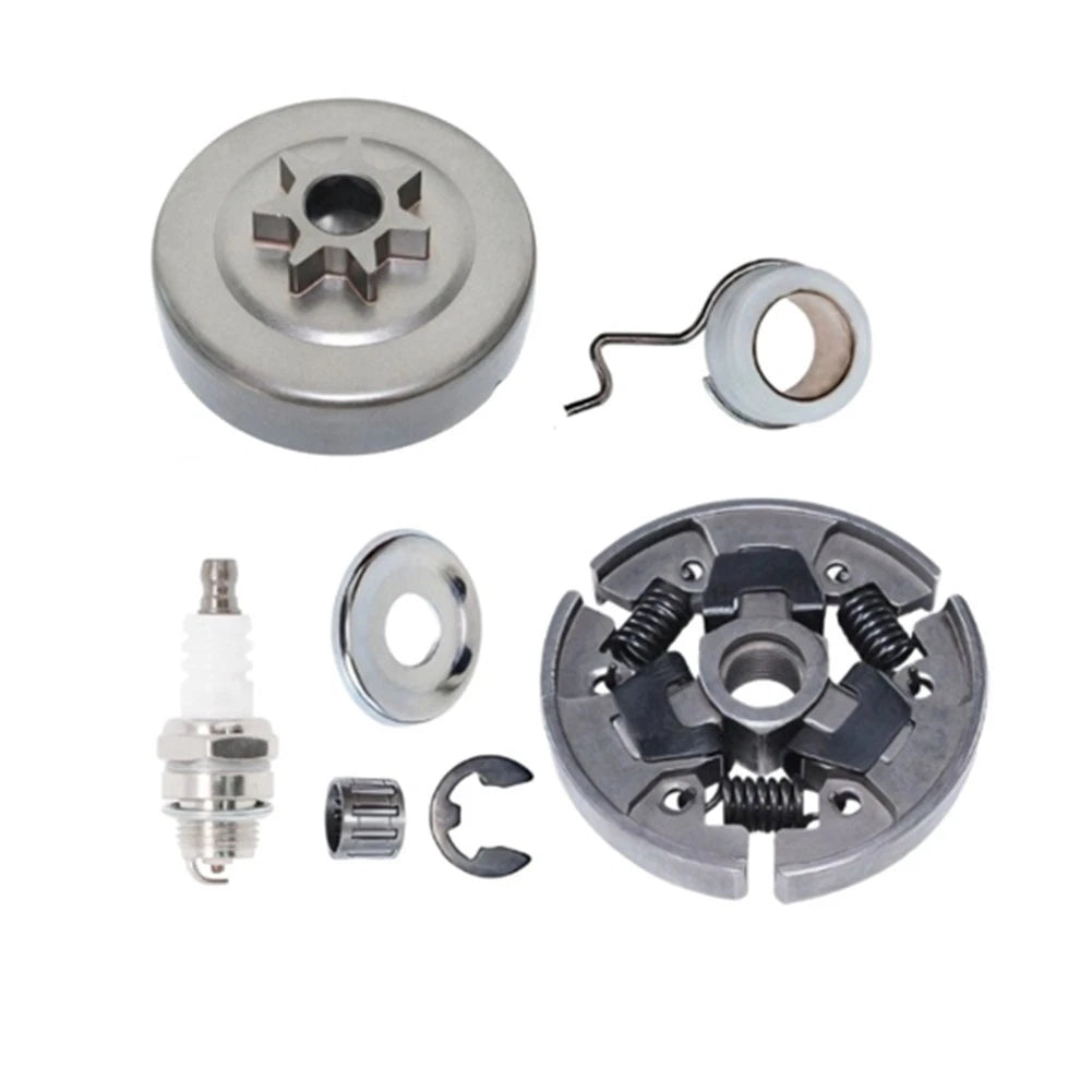 Chainsaw Clutch Bearing Washer E-clip For Chainsaw Repair Metal