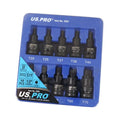 1/2" Drive Impact Torx Bit Socket Set Us Pro Tools Star T20 /T70 3592