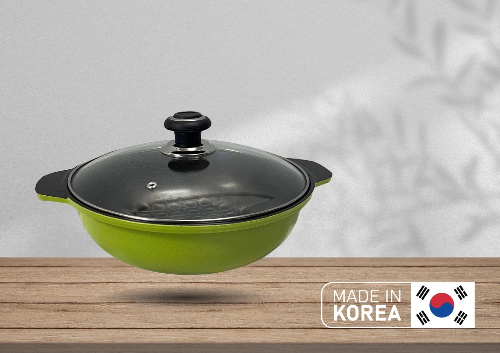 Made In Korea_3d Diamond Coating Nonstick Wok Cookware 11" Dia. Pot