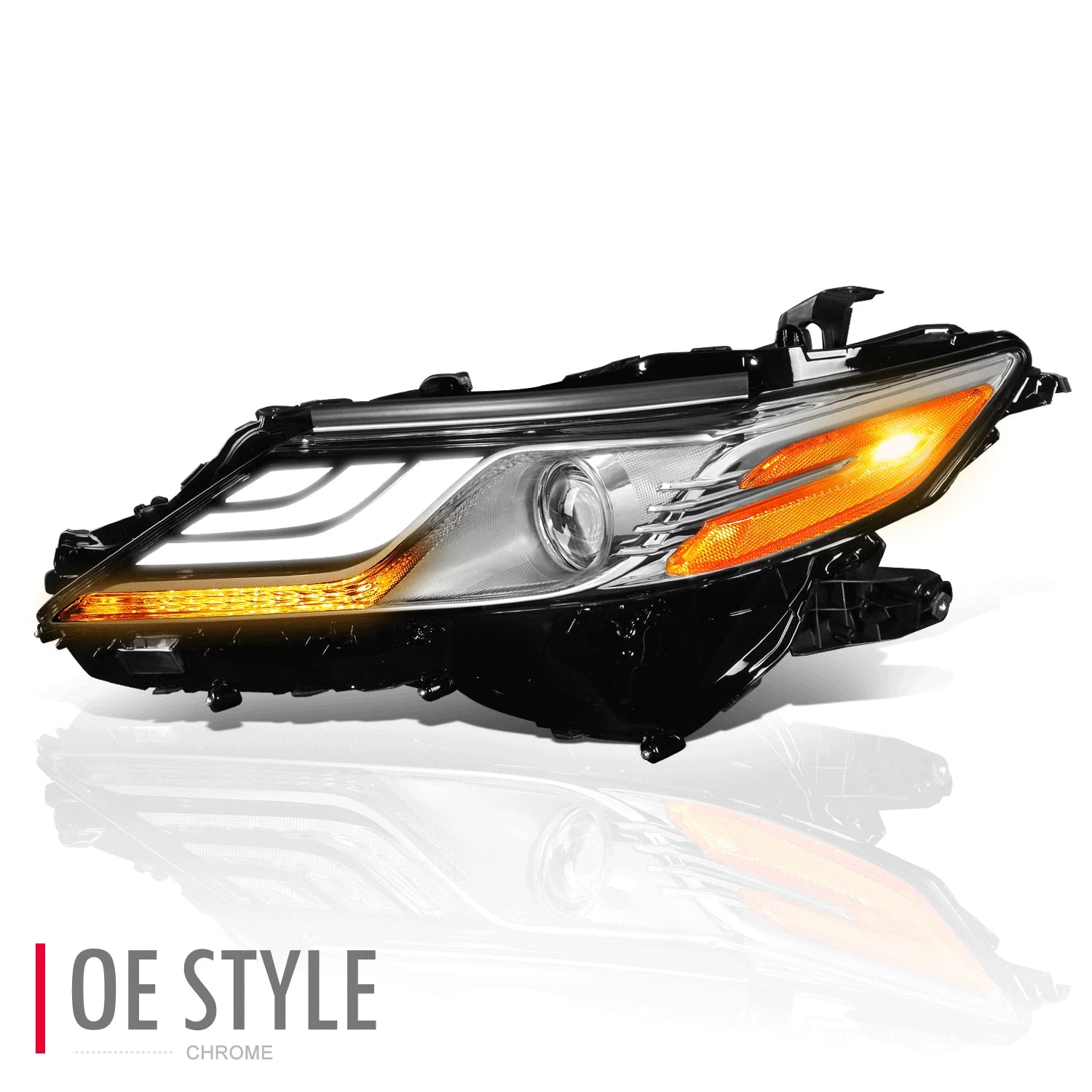 Fit 18-21 Toyota Camry Left Full Led Drl Turn | Built Supply Co