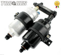 Black Fuel Pump and Billet High Flow Filter Assembly Without Pump Fits