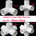 PVC 3/4/5/6-Way Equal Path Elbow Connector