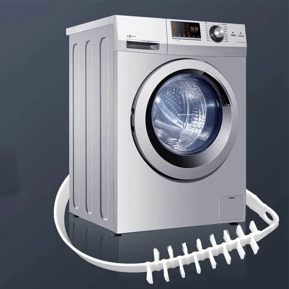 Flexible And Bendable Cleaning Brush For Inner Cylinder Of Drum