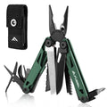 Flissa 15-in-1 Multitool Multi Tool Pocket Knife With Sheath Edc