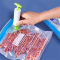 Organization Clips Vacuum Bags Hand Pump Pump Space Saving White