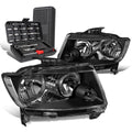 For 2011-2013 Grand Cherokee Pair Black/clear | Built Supply Co