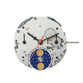 22.5mm 5-hand Quartz Watch Movement Day/date At 3/9 O'clock For