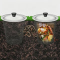 Inground Worm Composter With Aeration Holes For Healthy Red Worm