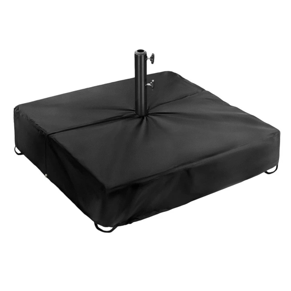 Waterproof Patio Umbrella Stand Base Cover With Elastic Cord Secure