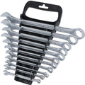 TecTool 11pc Matt Finished Metric Combination Spanner Wrench Set by TecTool