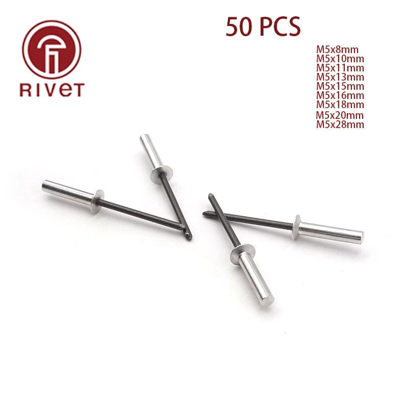 M5 Din 15974 Countersunk Head Closed End Blind Rivet Sealed Water Air
