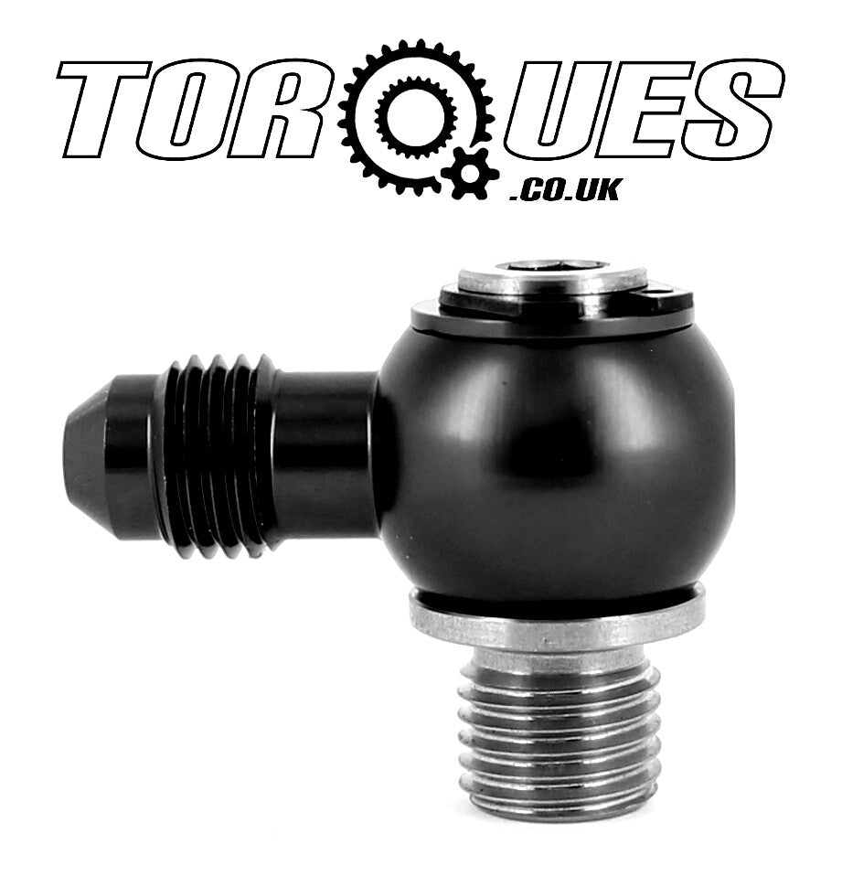 AN-4 4AN Banjo Adapter To 7/16"x20 UNF Stainless Steel Banjo Bolt