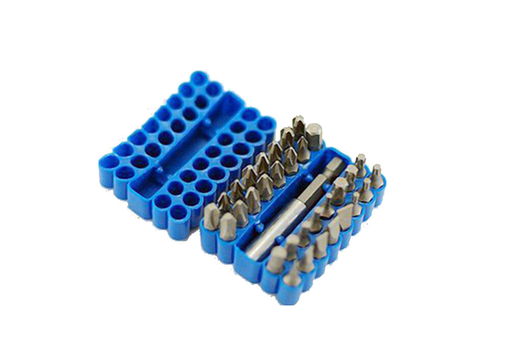 33pc Magnetic Screwdriver Bits Set with Holder by Unbranded