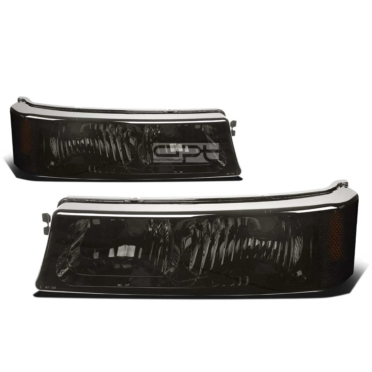 Fit 03-07 Silverado/aval<wbr/>anche Smoked Housing | Built Supply Co