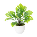 Artificial Monstera Plant Potted Green Decoration For Home Office For