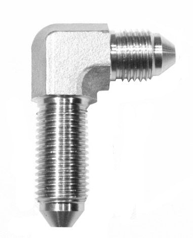 AN -4 (AN4 4AN) 90 Degree Stainless Bulkhead Fitting