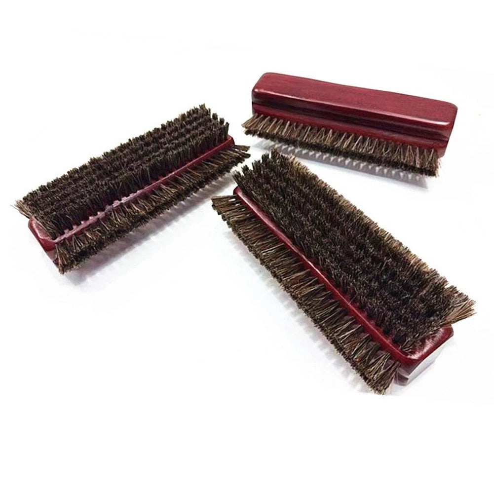 Wine Red Billiards Brush 3-sided Maple Handle | Built Supply Co