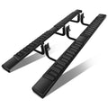 Fit 04-23 Nissan Titan Xd Crew Cab 6" Black Flat | Built Supply Co