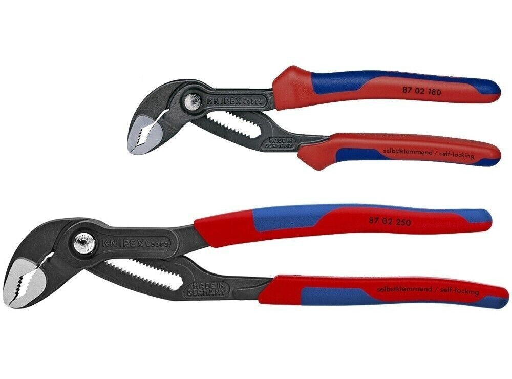 Knipex Cobra Plier Set - 7-1/4" & 10"