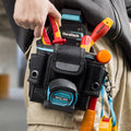 Duratech Large Capacity Tool Pouch W/belt Clip Electrician Tool Pouch