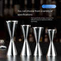Stainless Steel Cocktail Jigger Double Shot Bar Measure Japanese