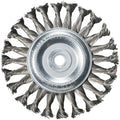 6" Inch Knot Wire Wheel Brush for Angle Grinder 5/8-11" Arbor - PACK