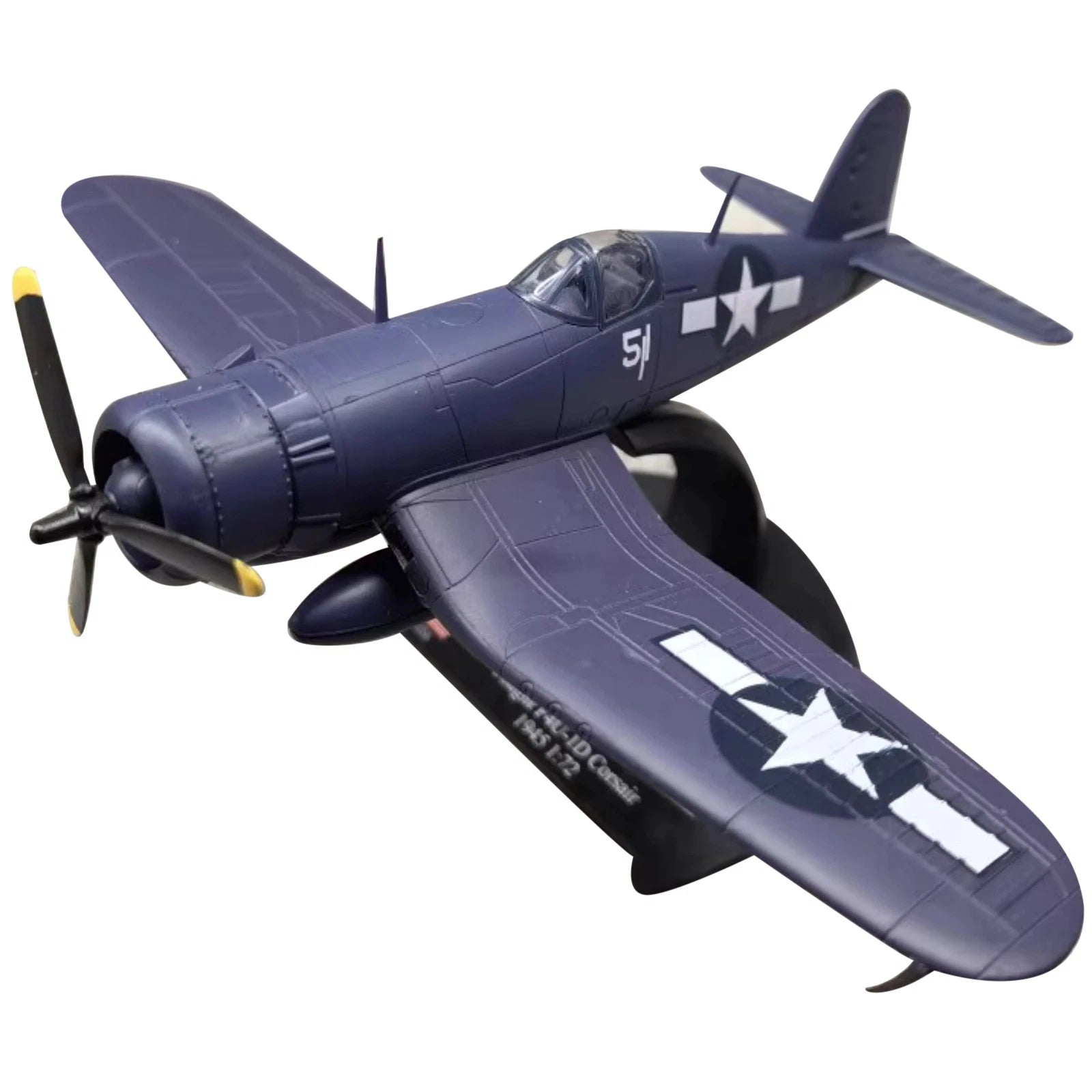 15cm Diecast Alloy 1/72 Wwii Usa Navy F4u Corsair Fighter Model