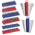 WORKPRO 8PIECE Magnetic Socket Organizer Wrench Organizer Set 6 PC