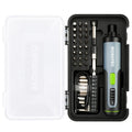 WORKPRO 4V Electric Screwdriver Rechargeable Cordless Screwdriver Set w/35 Bits
