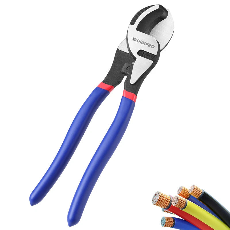 Workpro 9-1/4" High Leverage Cable Cutter Heavy Duty Wire Cutter For